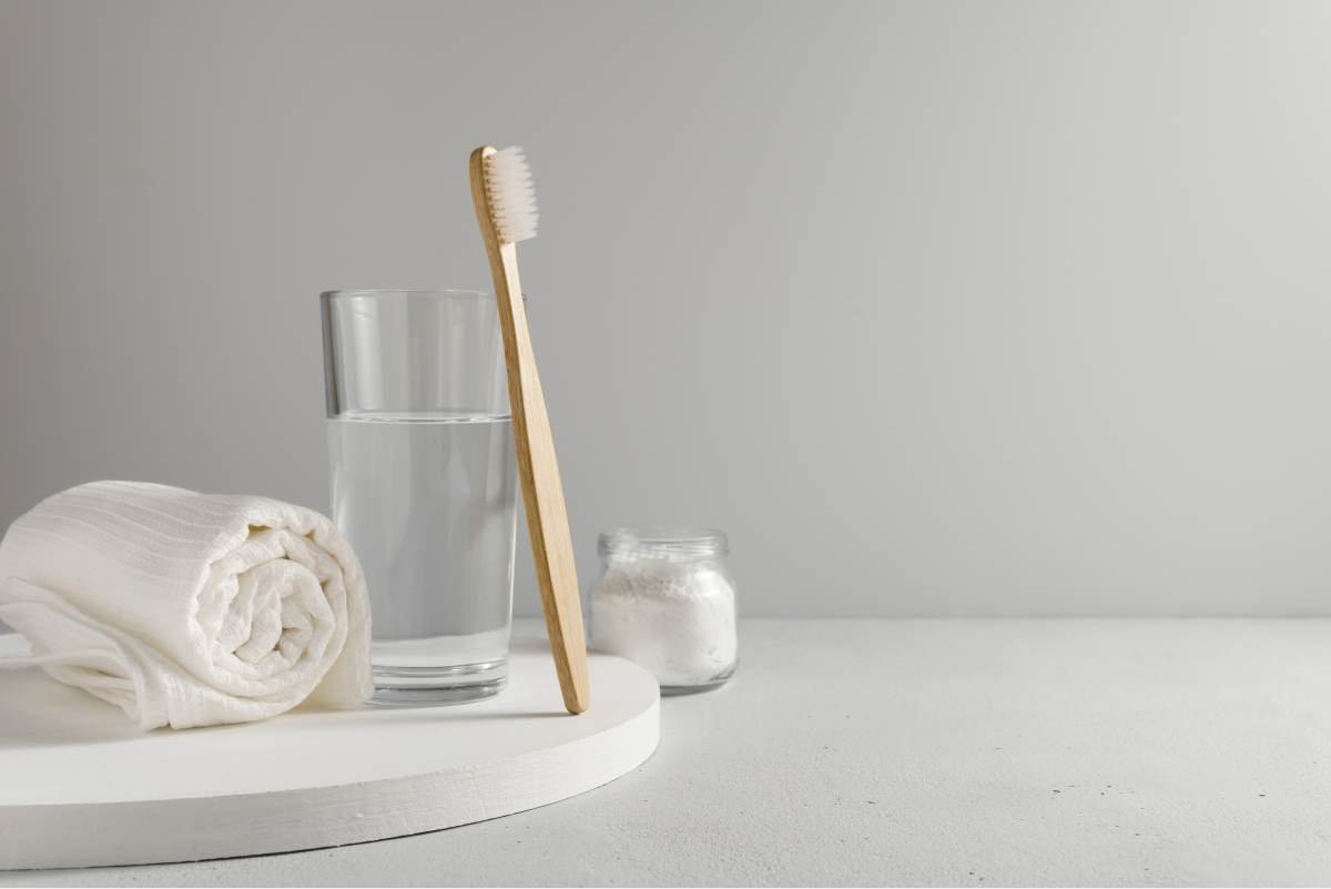 Toothbrush and dental hygiene tools for braces care